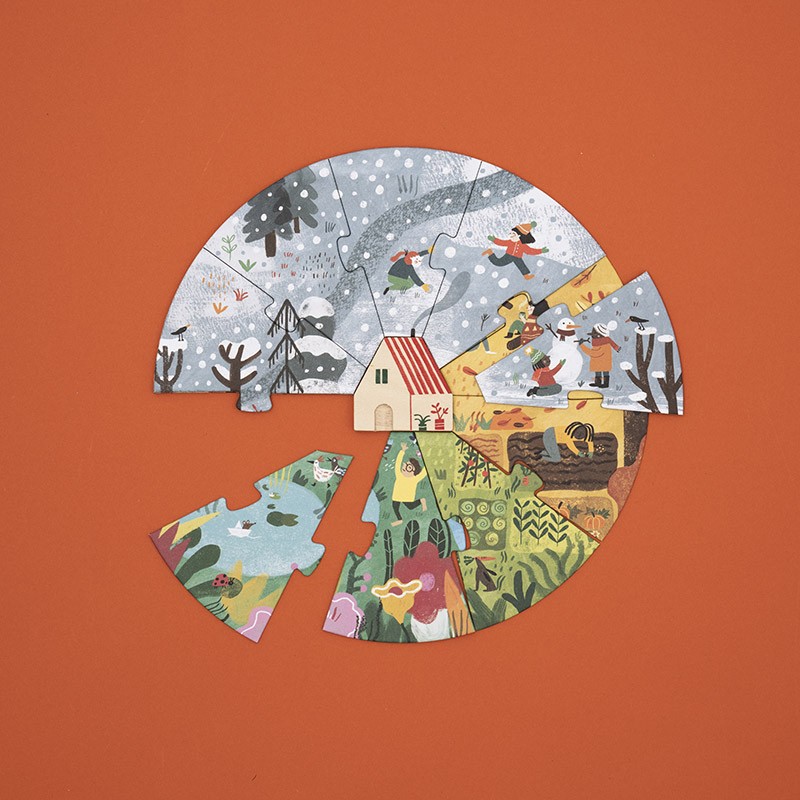 4 seasons and a wooden house